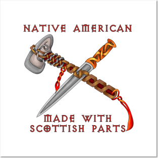 Native American/Scots Posters and Art